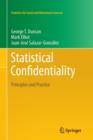 Image for Statistical Confidentiality : Principles and Practice