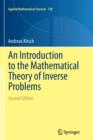 Image for An Introduction to the Mathematical Theory of Inverse Problems