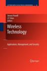 Image for Wireless technology  : applications, management, and security