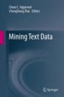 Image for Mining Text Data