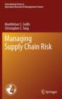 Image for Managing Supply Chain Risk