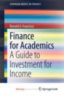 Image for Finance for Academics