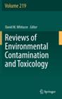 Image for Review of environmental contamination and toxicologyVolume 219