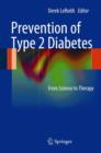 Image for Prevention of Type 2 diabetes  : from science to therapy