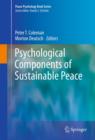 Image for The psychological components of a sustainable peace