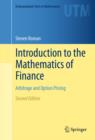 Image for Introduction to the mathematics of finance: arbitrage and option pricing