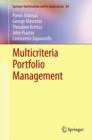 Image for Multicriteria Portfolio Management