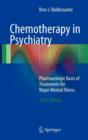 Image for Chemotherapy in psychiatry  : pharmacologic basis of treatments for major mental illness