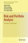 Image for Risk and portfolio analysis  : principles and methods