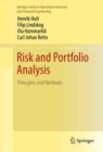 Image for Risk and portfolio analysis: principles and methods