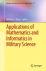 Image for Applications of mathematics and informatics in military science : 71
