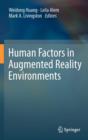 Image for Human factors in augmented reality environments