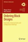 Image for Ordering Block Designs