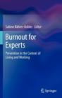 Image for Burnout for experts