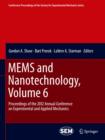 Image for MEMS and Nanotechnology, Volume 6