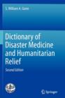 Image for Dictionary of Disaster Medicine and Humanitarian Relief