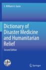 Image for Dictionary of disaster medicine and humanitarian relief
