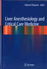 Image for Liver anesthesiology and critical care medicine