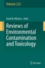 Image for Reviews of Environmental Contamination and Toxicology Volume 223 : 223