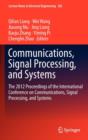 Image for Communications, signal processing, and systems  : the 2012 proceedings of the International Conference on Communications, Signal Processing, and Systems