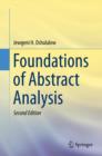 Image for Foundations of Abstract Analysis