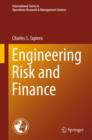 Image for Engineering risk and finance : 188
