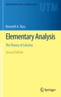 Image for Elementary analysis  : the theory of calculus