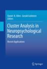 Image for Cluster analysis in neuropsychological research: recent applications