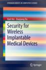 Image for Security for Wireless Implantable Medical Devices