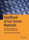 Image for Handbook of gas sensor materials: properties, advantages and shortcomings for applications