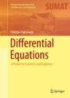 Image for Differential equations: a primer for scientists and engineers