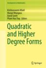Image for Quadratic and higher degree forms : 31