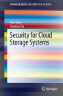 Image for Security for cloud storage systems