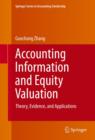 Image for Accounting Information and Equity Valuation: Theory, Evidence, and Applications : 6