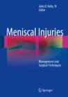 Image for Meniscal injuries: management and surgical techniques