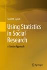Image for Using statistics in social research: a concise approach