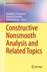 Image for Constructive Nonsmooth Analysis and Related Topics : volume 87