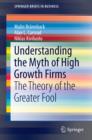 Image for Understanding the myth of high growth firms: the theory of the greater fool