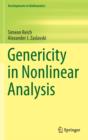 Image for Genericity in Nonlinear Analysis