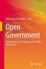 Image for Open Government: Opportunities and Challenges for Public Governance