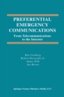 Image for Preferential Emergency Communications: From Telecommunications to the Internet