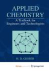 Image for Applied Chemistry : A Textbook for Engineers and Technologists : A Textbook for Engineers and Technologists