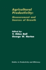 Image for Agricultural Productivity: Measurement and Sources of Growth