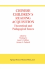 Image for Chinese Children&#39;s Reading Acquisition: Theoretical and Pedagogical Issues