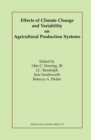 Image for Effects of Climate Change and Variability on Agricultural Production Systems