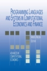 Image for Programming Languages and Systems in Computational Economics and Finance