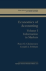 Image for Economics of accounting