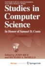 Image for Studies in Computer Science : In Honor of Samuel D. Conte