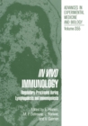 Image for In Vivo Immunology: Regulatory Processes during Lymphopoiesis and Immunopoiesis