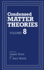 Image for Condensed Matter Theories : 8